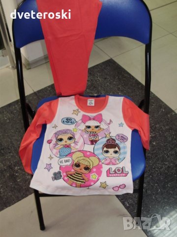 Детска пижама с дълъг ръкав за момиче Ръст 122, снимка 7 - Детски пижами - 26426097