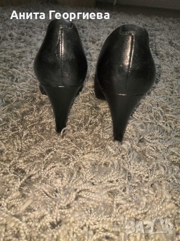Дамски обувки 36 номер естествена кожа, снимка 3 - Дамски обувки на ток - 43294641