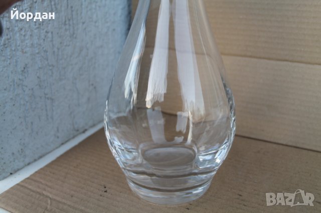 Немско кристално шише за алкохол, снимка 5 - Антикварни и старинни предмети - 43573459