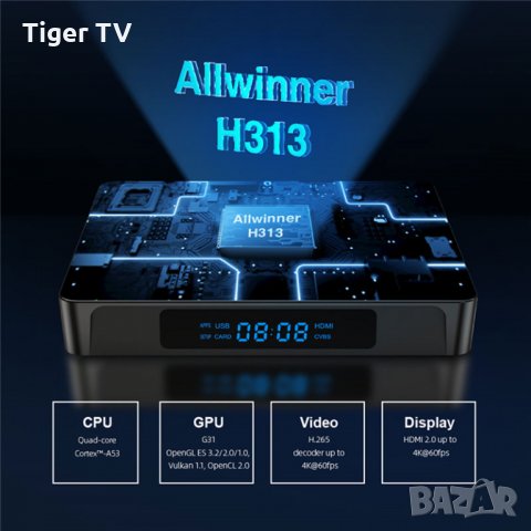 Най-нов Android TV Box X96Q PRO Android 10, Dual WiFi, Гаранция 1г!, снимка 13 - Плейъри, домашно кино, прожектори - 33252791