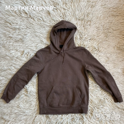 Мъжки суичър H&M – S, кафяв, отлично състояние