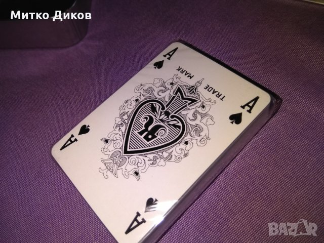 Royal Playing Cards STR-карти  за игра нови пластик  в метална кутия, снимка 7 - Карти за игра - 33622282
