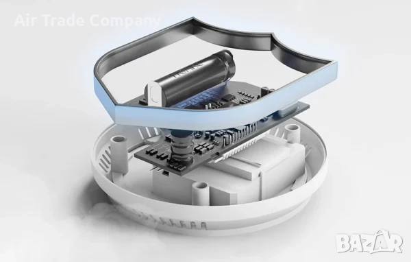 Детектор за въглероден оксид CO X-Sense CO-3D-W Link+, снимка 4 - Друга електроника - 51568356