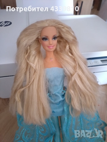барби фея с крила и дълги мигли мател , снимка 1