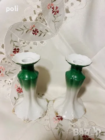порцеланов свещник , снимка 2 - Декорация за дома - 49554624