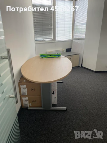 🟤Продавам елипсовидна конферентна маса ORT – стилна и здрава, снимка 1