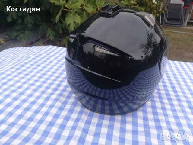 Мото каска G-mac Pilot, размер L 60 см, снимка 4 - Аксесоари и консумативи - 26694331