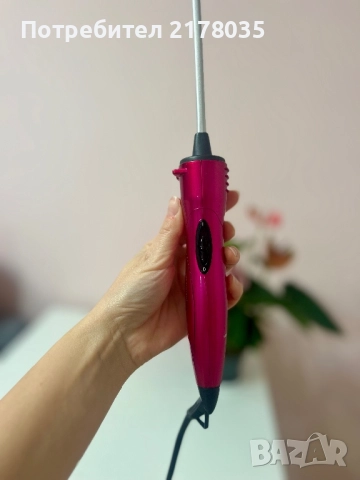 Маша за ситни къдрици Lee Stafford, снимка 3 - Преси за коса - 52935261