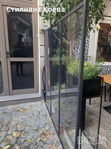 Метална преграда с поликарбонат , снимка 5 - Градински мебели, декорация  - 52240063