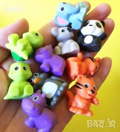 Малки животни животинки пластмасови фигурки играчки за подаръчета фигурка, снимка 7 - Фигурки - 27082992