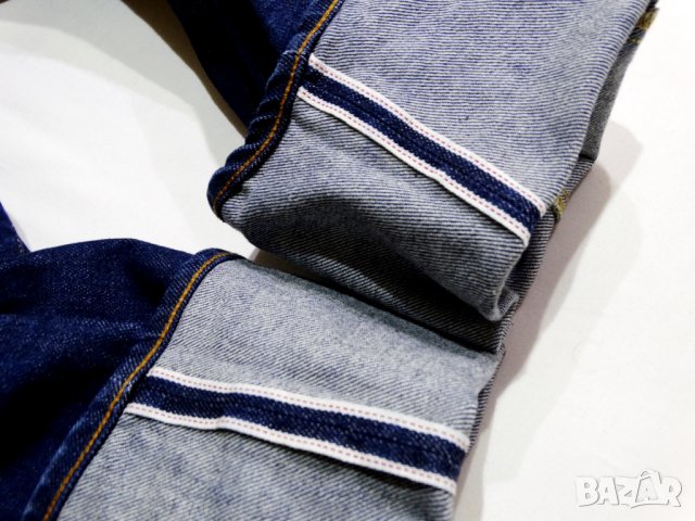 Нови НАМАЛЕНИ G-star Essentials Limited Edition Re 3301 Super Slim Red Listing Мъжки Слим Дънки W32, снимка 12 - Дънки - 39048256