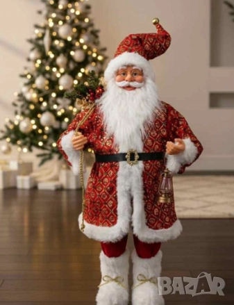 фигура на Дядо Коледа , снимка 2 - Декорация за дома - 52871279