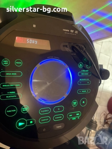 Караоке блутуут колона тонколона Sony, снимка 4 - Тонколони - 51953590