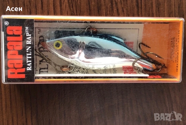 Воблери Rapala Rattlin Rap 7 и 8 см, снимка 4 - Такъми - 52207898