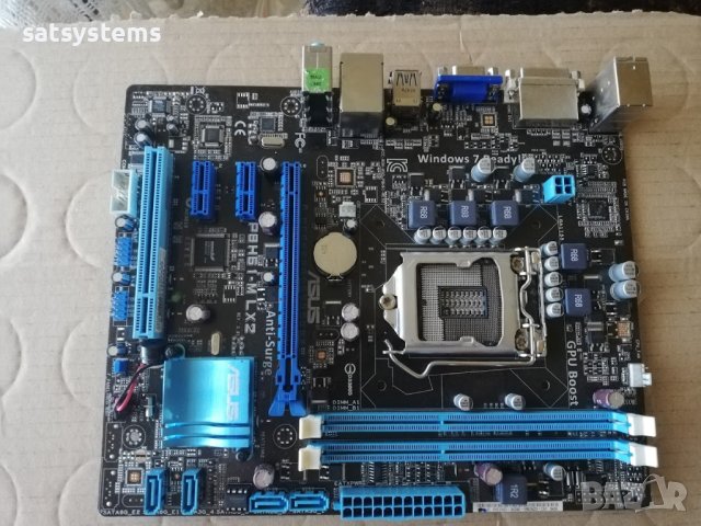 Дънна платка Asus P8H61-M LX2 Socket LGA1155, снимка 5 - Дънни платки - 42993396