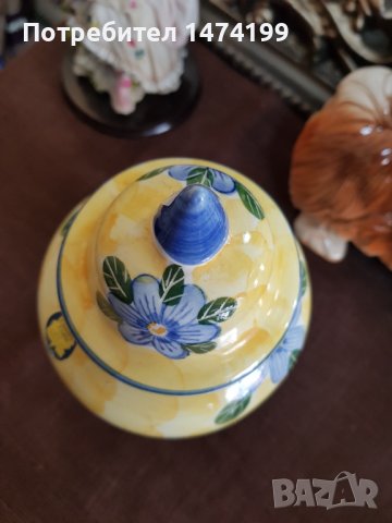 урна/ваза/джинджифилов буркан, ръчно рисуван, снимка 2 - Декорация за дома - 44085304