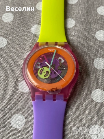 Часовници Swatch Dip и Swatch Originals Fun In Blue, снимка 3 - Дамски - 53384390