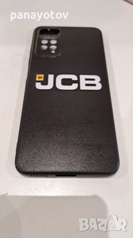 Redmi Note 11 pro JCB case калъф гръбче, снимка 1 - Калъфи, кейсове - 40725705