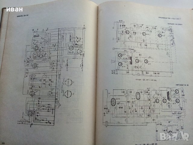 Радио и Телевизионни приемници (фабрични схеми)- Ив.Петров - 1964г., снимка 4 - Специализирана литература - 38587024