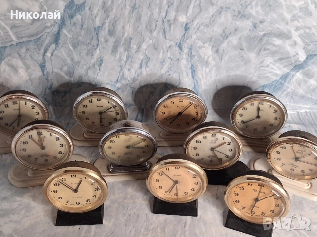 Настолен Часовник Будилник Слава Дружба, снимка 4 - Антикварни и старинни предмети - 52392211