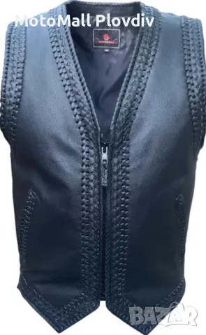 Рокерски Кожен Елек MotoMall 2025 Indian !, снимка 4 - Аксесоари и консумативи - 49205413