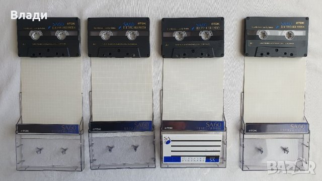 Аудио касети TDK SA90 и TDK SA60, снимка 4 - Аудио касети - 37872595