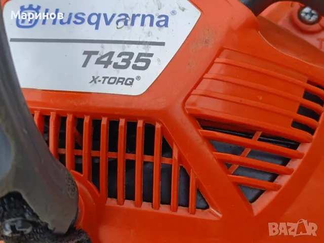 Моторен трион кастрачка Husqvarna T435 x-torq, снимка 6 - Градинска техника - 47877173