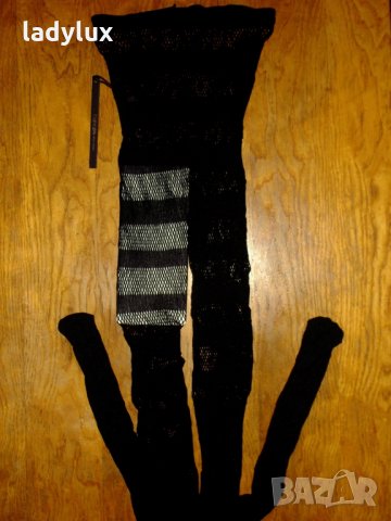 Мрежест Фигурален Чорапогащник, Нов, Размер S/M/L. Код 988, снимка 2 - Бельо - 28978921