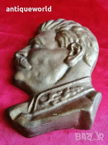 СТАЛИН , Барелеф , Стенен Плакет, снимка 2 - Антикварни и старинни предмети - 37240293