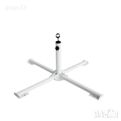 Стойка за чадъри (Подходяща за ,,Квадратен градински чадър")