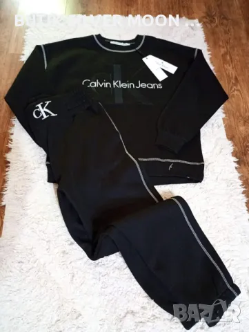 Дамски Памучен Екип🔥 CALVIN KLEIN , снимка 1 - Спортни екипи - 47789726