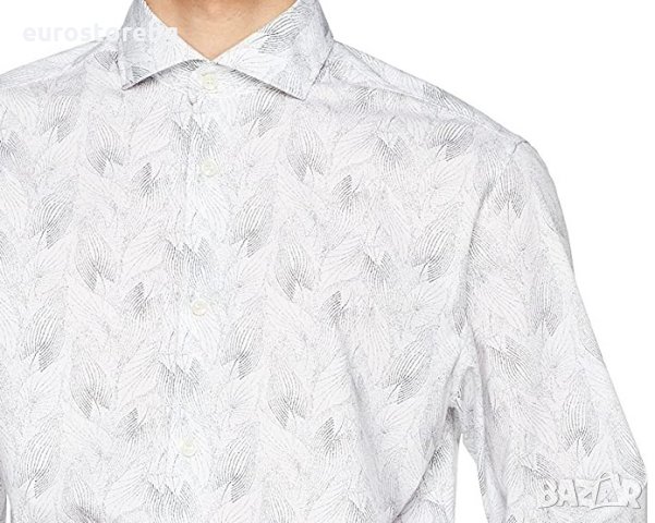 Мъжка риза SELECTED, 100% памук, Размер XL, 16060755, снимка 3 - Ризи - 28820717