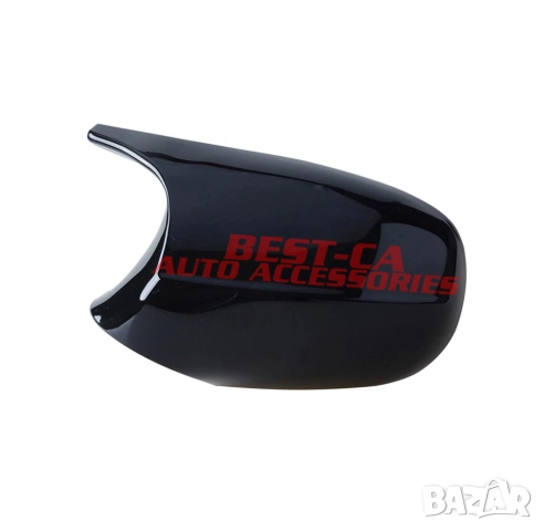 Капаци за огледала със щипки черен пиано лак Batman Style подходящи за BMW E87 E90 E91 E92 facelift, снимка 3 - Аксесоари и консумативи - 51971502