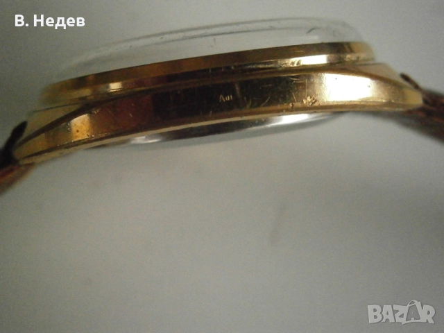 RAKETA/Versailles; Версай/; кал. 2609, XL каса 39,0мм, Au, СССР, ТОП!, снимка 6 - Мъжки - 52348435