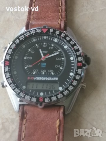 TIMEX CHRONOGRAFFE 396V CELL-   РАБОТЕЩ , снимка 9 - Мъжки - 43058114