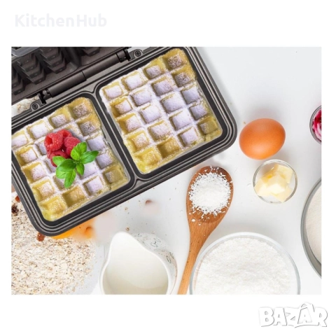 Уред за гофрети с мощност 700W, незалепваща повърхност, защита от изтичане FIRST, снимка 5 - Гофретници - 52382033