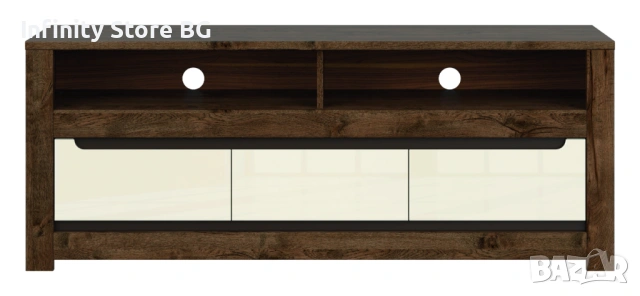 📺✨ ТВ Шкаф RUSO RTV3S – стил и функционалност за вашия хол ✨📺, снимка 2 - Шкафове - 53465367