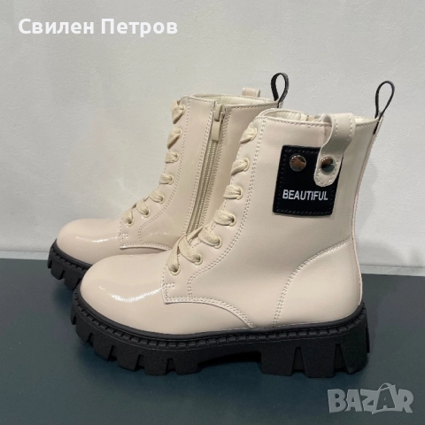 Детски боти - 2 цвята, снимка 7 - Детски боти и ботуши - 52453284