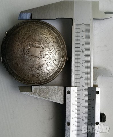 Сребърен корпус заТурски военен джобен часовник , снимка 15 - Джобни - 40448923