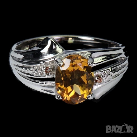 Сребърни пръстени с различни камъни, разгледайте ги всичките, снимка 3 - Пръстени - 52919950