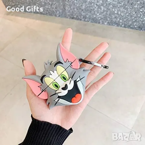 Безжични Bluetooth слушалки Том и Джери AirPods Pro Tom and Jerry, снимка 4 - Безжични слушалки - 49118936