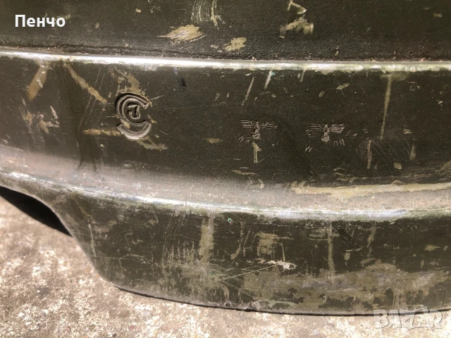 стар немски военен контейнер за барут - 1939г. - WEHRMACHT - WWII - ОРИГИНАЛ, снимка 15 - Антикварни и старинни предмети - 51363518