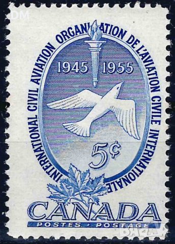 Канада 1955 - птици MNH, снимка 1 - Филателия - 43033827