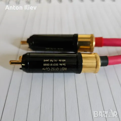 Jelco JAC-501 Tonearm Cable - R 5 PIN to 2 RCA 1.2m, снимка 3 - Грамофони - 49773079