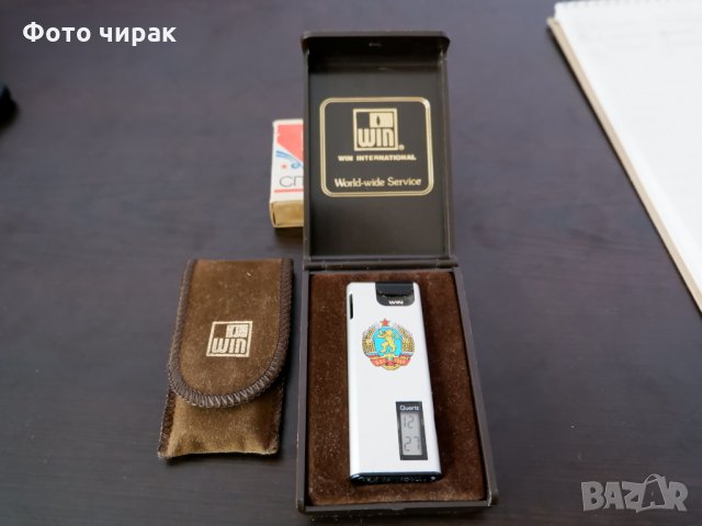 Запалка, дипломатически подарък от НРБ, снимка 1 - Запалки - 32582467