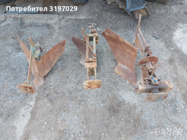 Плуг малък мотоблок италиански, снимка 2 - Градинска техника - 39728395
