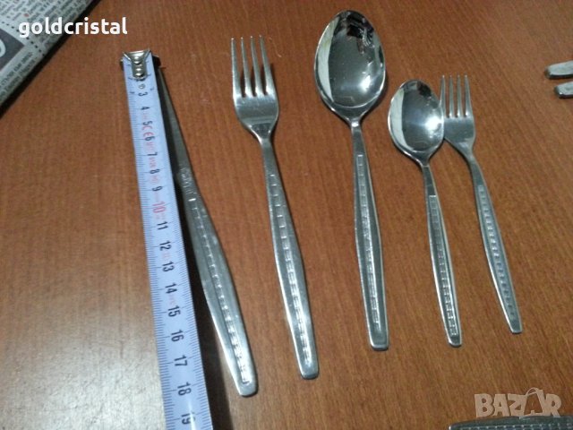 Български прибори за хранене Велико Търново , снимка 3 - Антикварни и старинни предмети - 43912740