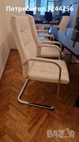 Комплект офис маса плюс шест стола, снимка 3 - Маси - 52683432