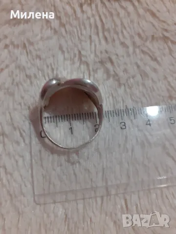 Сребърен пръстен , снимка 2 - Пръстени - 49080004