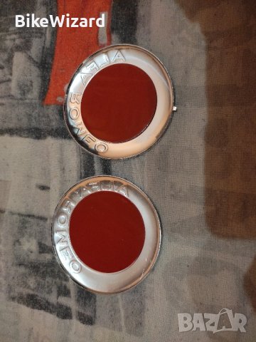  Емблеми 2 броя за Alfa Romeo Giulia Stelvio Giulietta 2017-2020  НОВА, снимка 2 - Аксесоари и консумативи - 43454498